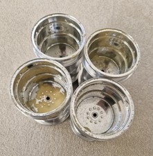 Tamiya Clodbuster und Bullhead Chromfelgen x 4