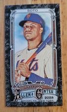 2025 TOPPS ALLEN & GINTER JUAN SOTO #95 BLACK BORDER MINI-NY METS-MINT