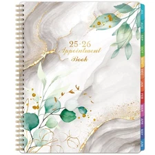 Appointment Book 2025-2026 - Daily Planner 2025-2026, 8.5'' X 11'', Weekly Appoi