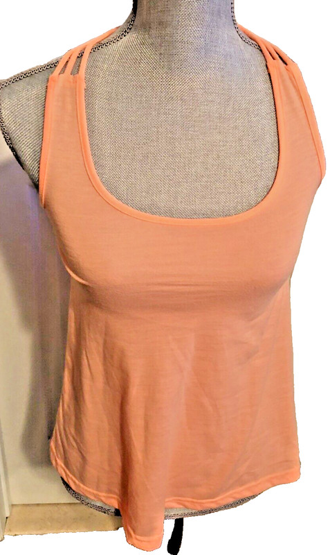 H&M Top Sleeveless Orange SZ XS