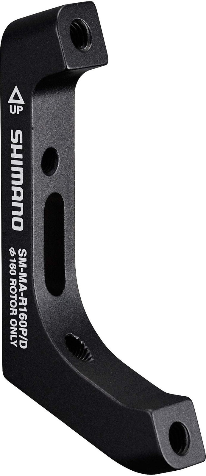 Shimano Disc adapter for post mount calliper, for Flat mount frame, for 160mm ro