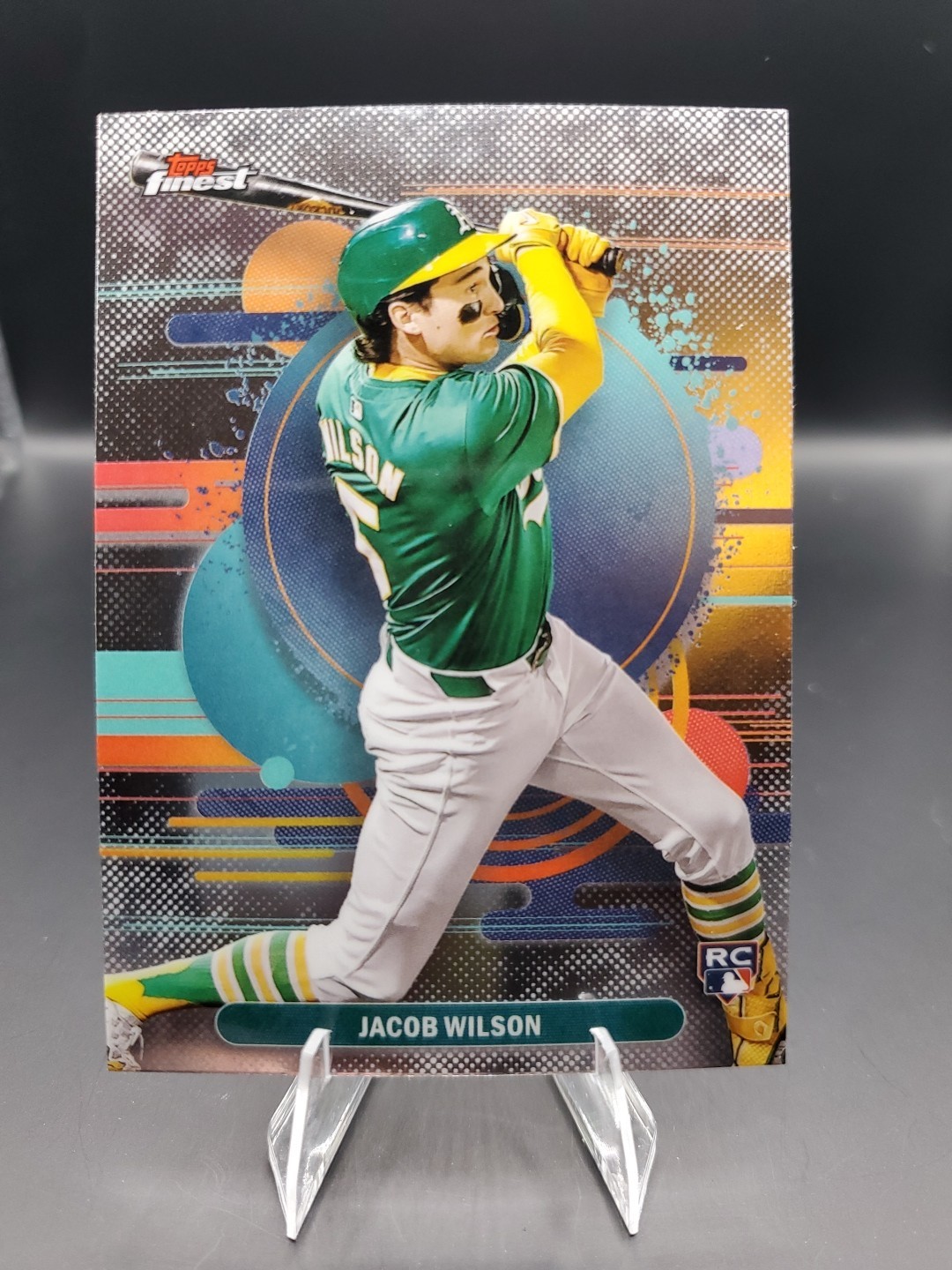 2025 Topps Finest - Uncommon Jacob Wilson #109 Refractor (RC)