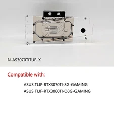 Granzon GPU Water Block For ASUS TUF RTX 3070Ti 8G GAMING N-AS3070TITUF-X
