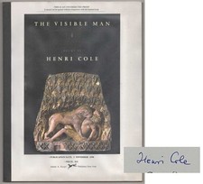 Henri COLE / THE VISIBLE MAN Signed First Edition 1998 #191391