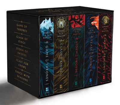 George R. R. Martin A Game of Thrones 1-5 Boxed Set. TV Tie-In