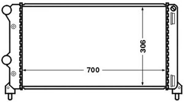 Mahle Cr 1448 000S KüHler, MotorküHlung FüR Fiat-image