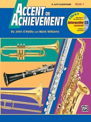 Accent On Achievement, Book 1 (Alto Saxophone) | Mark Williams_John O'Reilly