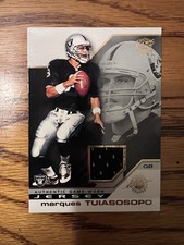 MARQUES TUIASOSOPO 2002 Pasific Authentic Game Worn Jersey Patch 34