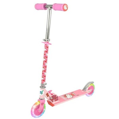 Hello Kitty faltbarer Inline-Scooter mit leuchtenden Rädern - nagelneu & versiegelt