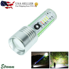 Super Bright LED Torch Flashlight Tactical Camping Outdoor Lamp Rechargeable USB