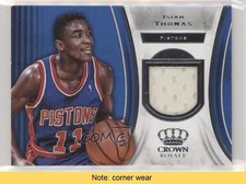 2018-19 Panini Crown Royale Jerseys Isiah Thomas #J-IT HOF READ 6g3