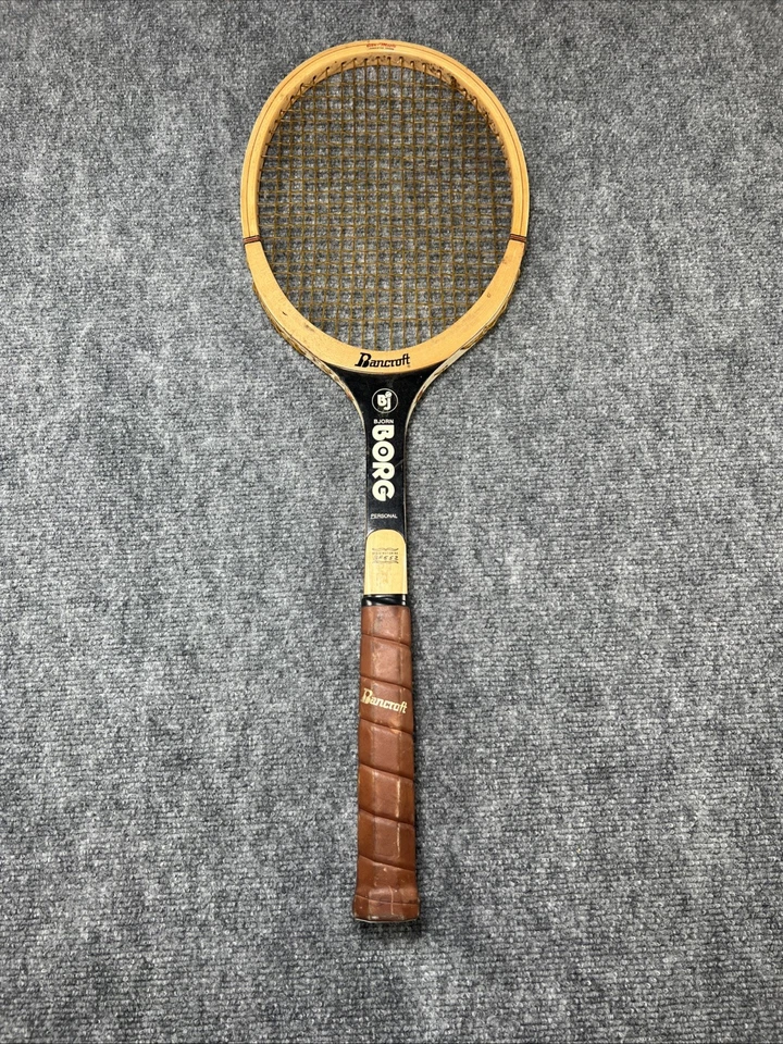 Raqueta Bancroft de Colección - Usada por Bjorn Borg en Juego de Torneo - BF552 - Personal🎾 Foto 2 de 4