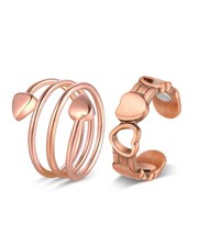 2PCS Copper Magnetic Rings for Women