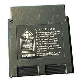 Vindicators NES Tengen Black Cartridge Tested Working Authentic w/Sleeve