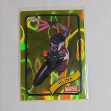 2025 Topps Chrome Marvel Blink Yellow Lava Refractor Parallel #48 🔥
