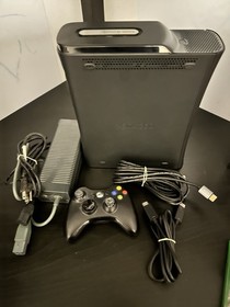 Xbox 360 Elite 120GB Black Console Tested Working