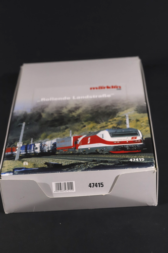 MÄRKLIN H0 47415 - Sonderserie Wagenset 'Rollende Landstraße' der DB in OVP