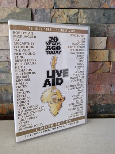 Live Aid - 20 Years Ago Today DVD - Limited Edition- Selections.