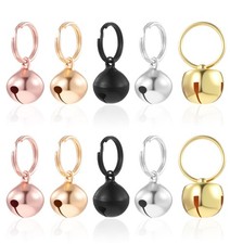 10 Pcs Bells for Dog Collars, 1/2 Inch Dog Bells for Collar for Small Dogs An...