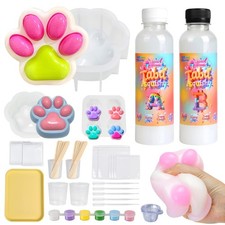 GiftmiyHime Taba Squishy Making Kit for Jumbo Cat Paws Squishies - 3 Size Paw...