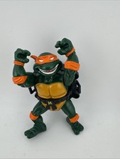 VTG 1991 TMNT Teenage Mutant Ninja Turtles Talkin' Michaelangelo Playmates Loose
