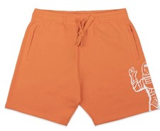 BBC BILLIONAIRE BOYS CLUB ORANGE ASTRONAUT MAN SWEAT SHORTS Size XL Retail 125