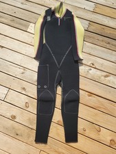 Vtg Bayley Suit farmer john wetsuit 2 piece Jacket Pants 80s Medium to Large 
