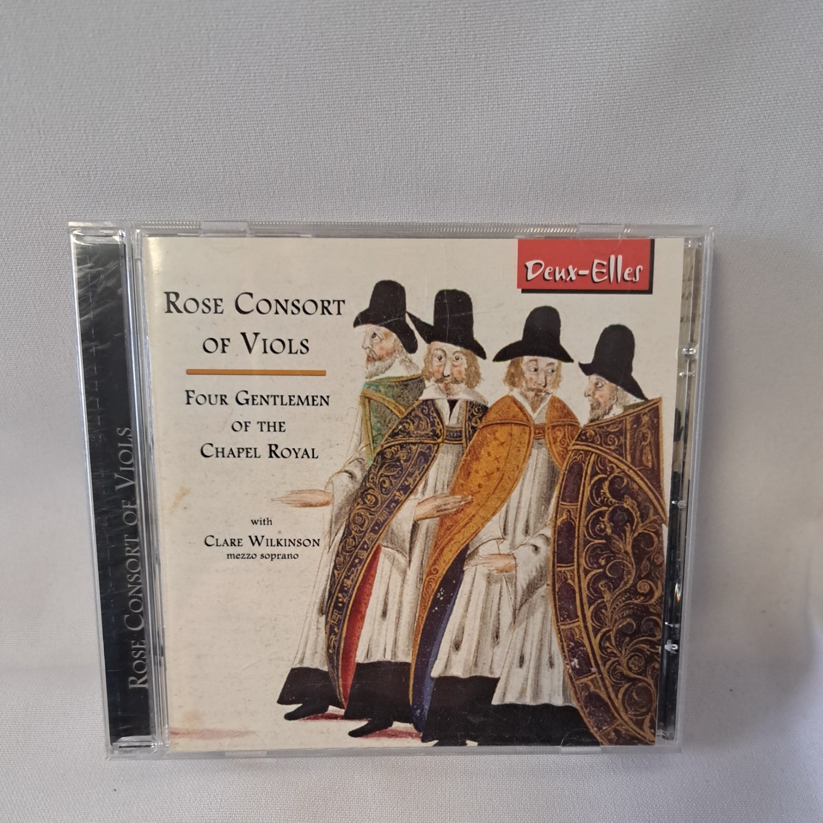 ROSE CONSORT OF VIOLS - FOUR GENTLEMEN OF THE CHAPEL ROYAL - CD - Excellent
