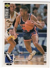 1993/94 NEW Number 144 HUBERT DAVIS NBA BASKETBALL CARD Figure