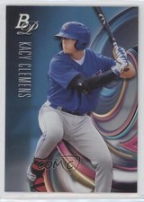 2018 Bowman Platinum Top Prospects Sky Blue Kacy Clemens #TOP-42 3v8