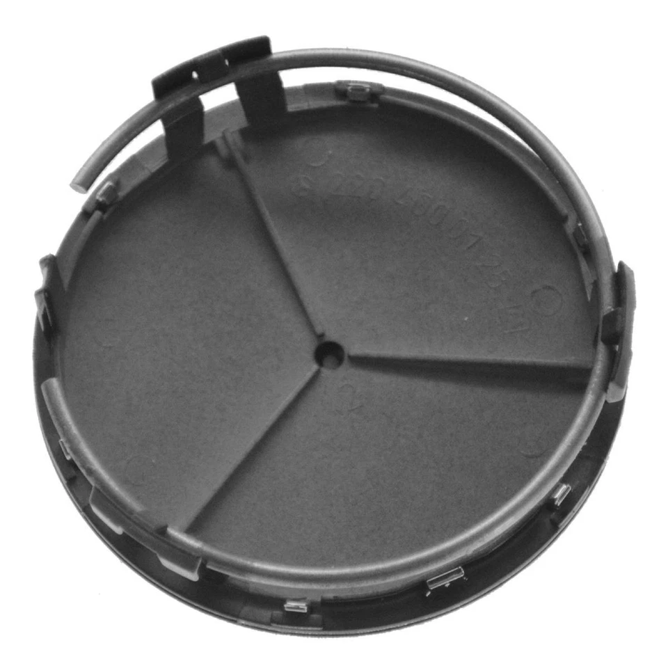 OEM Raised Chrome & Black Wheel Center Cap for Mercedes Benz New - Image 2 of 4