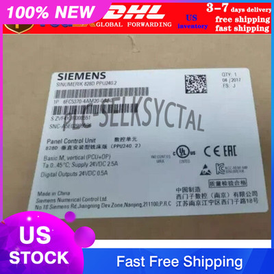 New Siemens 6FC5370-4AM20-0AA0 SINUMERIK 828D Basic M 6FC5 370-4AM20-0AA0
