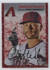 2023 Topps Chrome Platinum Anniversary 2/5 Christian Walker #185 12xs
