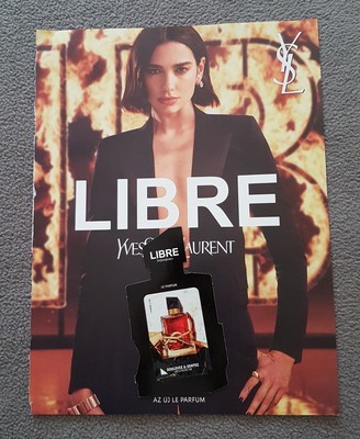 Rare Dua Lipa original full single page advertisement poster