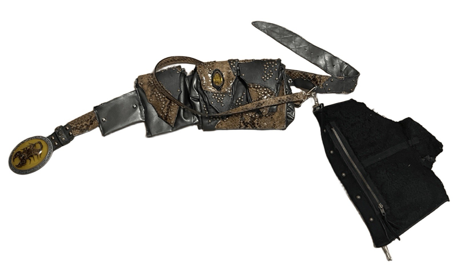 KMRII Belt Bag Pouch Archive Snakeskin python rare 00… - Gem