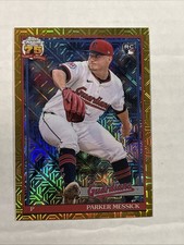 Parker Messick 2026 Topps Chrome 1991 Mojo Gold Refractor /50 Rookie RC Parallel