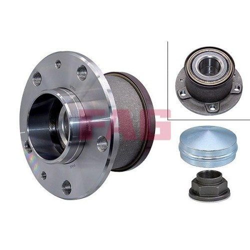 Radlagersatz Schaeffler FAG 713 6405 70 FüR CitroëN Fiat Peugeot Hinterachse-image