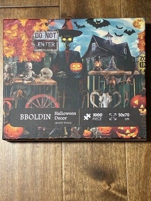 BBOLDIN  Halloween Decor  1000 Piece Jigsaw Puzzle   Brand New,
