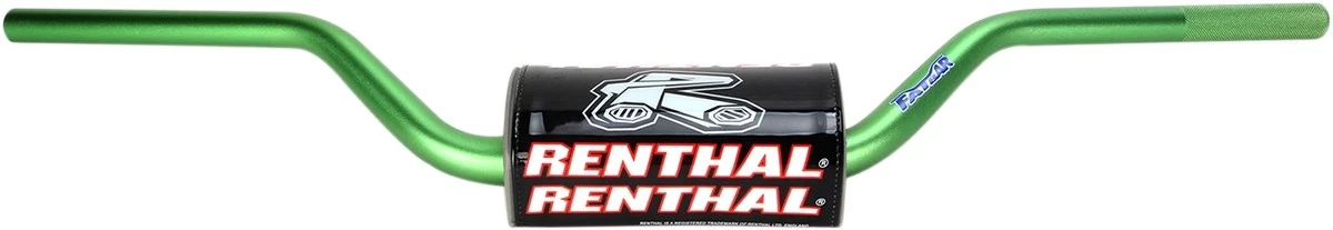 Renthal 609-01-GN Fatbar Handlebars Green Bend RC High
