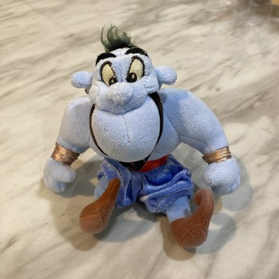 Disney Aladdin blue Genie 7'' mini bean bag plush stuffed toy