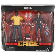 MARVEL LEGENDS Luke Cage & Claire Temple 2 Pack Exclusive NEW TV Figure Set