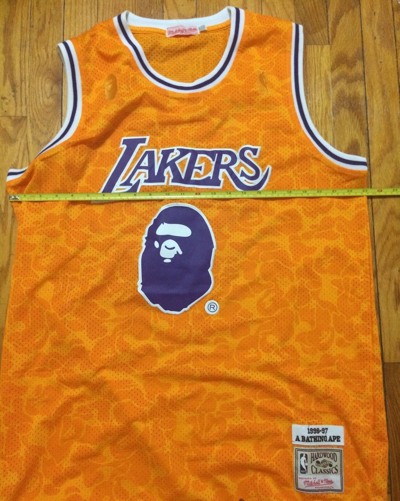 BASKETBALL LAKERS X BAPE JERSEY