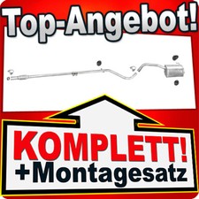 Auspuff für FIAT PANDA II (169) 1.2 EURO5 Auspuffanlage