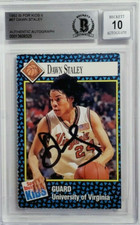 1992 SI For Kids 67 Dawn Staley Signed Rookie Card Autograph RC BAS 10 Auto WNBA