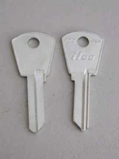 Papiaz Lock Key Blanks PZ2 Set of 2 