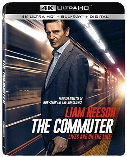 The Commuter [New 4K UHD Blu-ray] With Blu-Ray, 4K Mastering, Ac-3/Dolby Digit - Picture 1 of 1