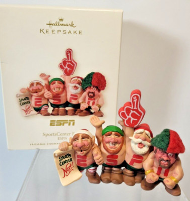 Hallmark Keepsake 2008 SportsCenter Fans ESPN Keepsake Christmas Ornament