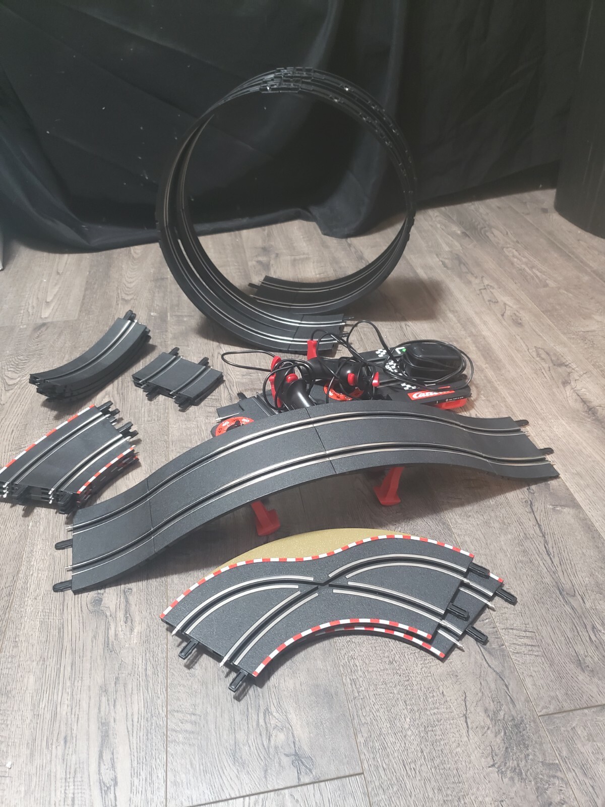 Carerra GO! 1/43 Track Pieces and Power Base LOT Slot Car Bridge, Loop