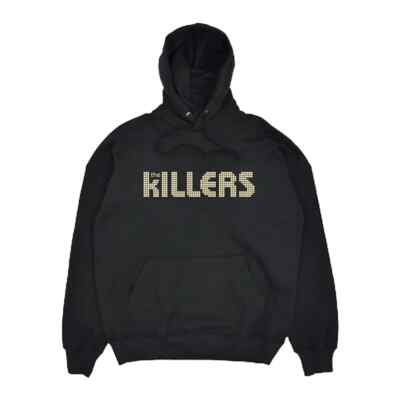 The Killers Imploding The Mirage Black Tour Concert Sweatshirt Hoodie XL