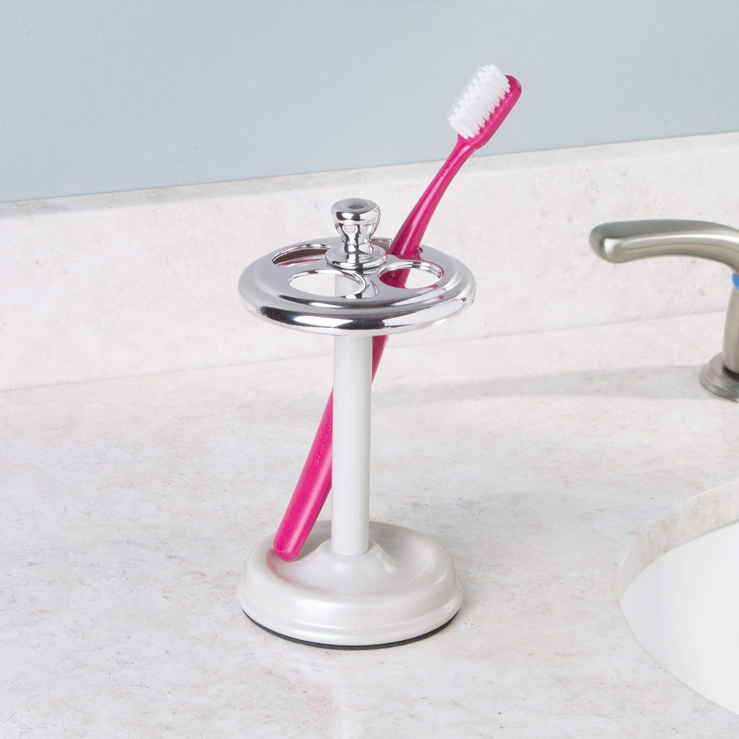 iDesign 76284 York Metal Toothbrush Holder Stand for Bathroom Vanity, eBay